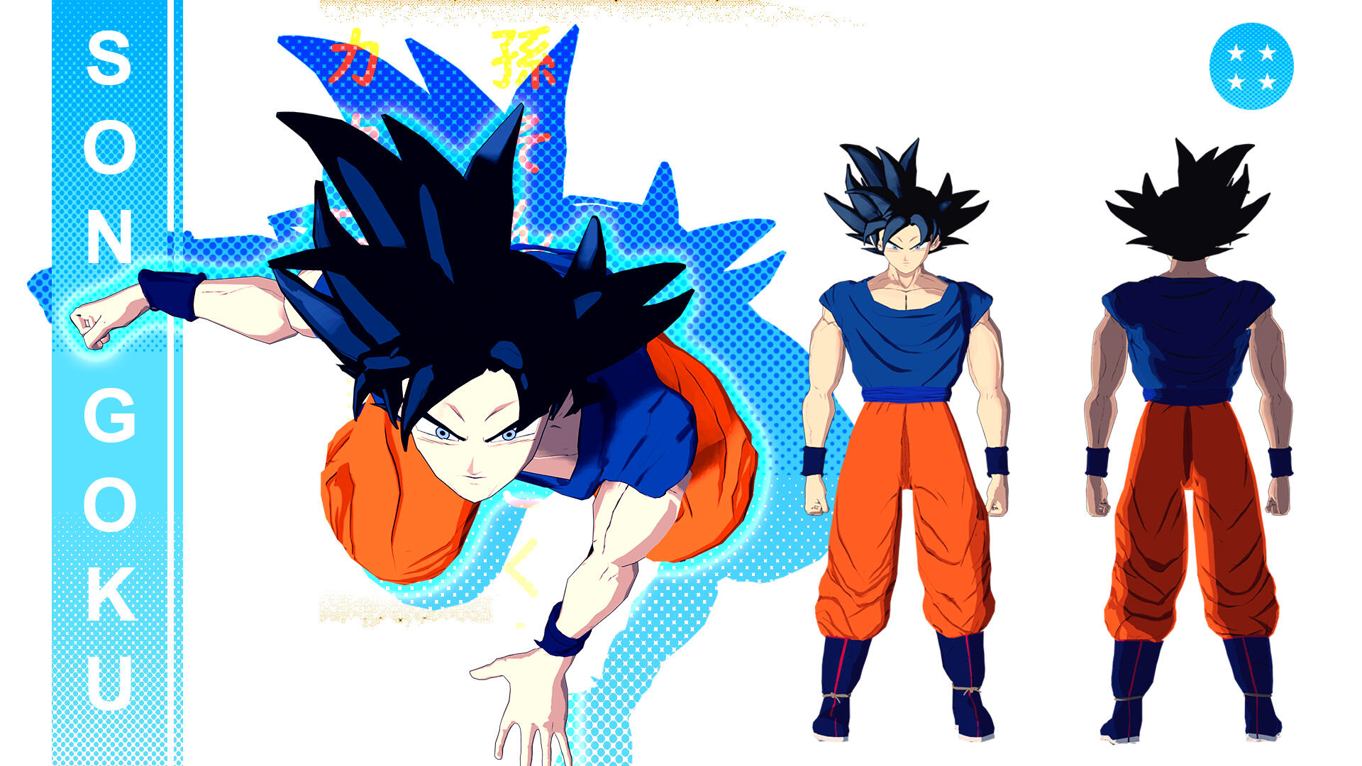 Goku UI EEVEE Renders 360º