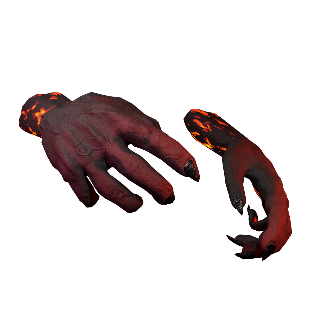 Devil Hands Game asset
